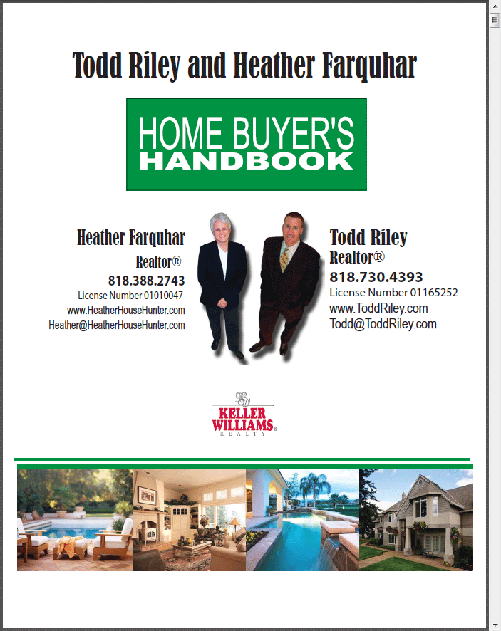 West Hills First Time Buyers Handbook